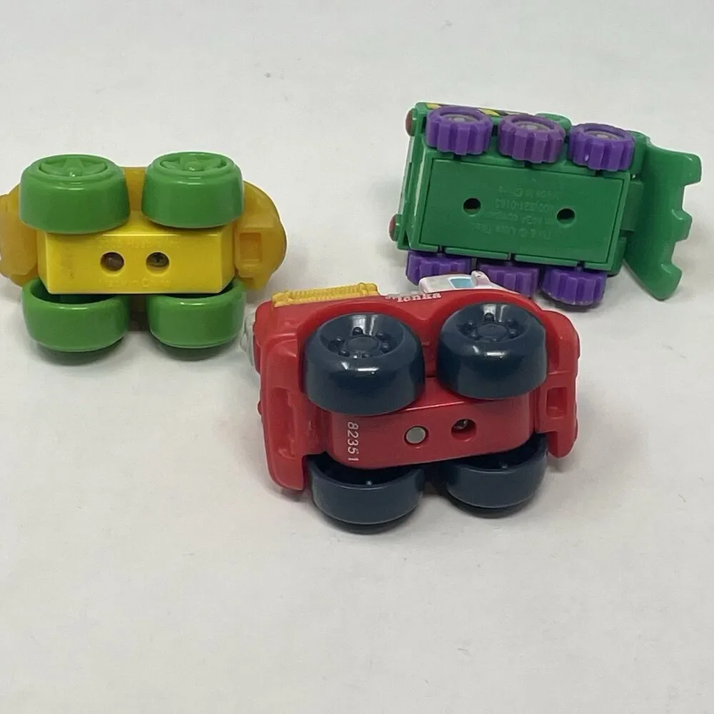 Tonka‎ Chuck & Friends and Little Tikes Cars Lot of 3 Vehicles, Firetruck, Plow